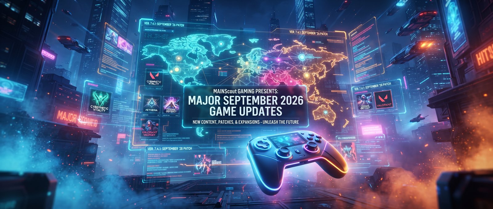 Latest Gaming Updates & Major Patches: September 2026 Blockbuster Rundown